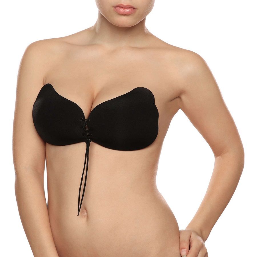 BYE-BRA - LACE-IT ENHANCEMENT PUSH-UP SCHWARZ CUP C – Bild 3