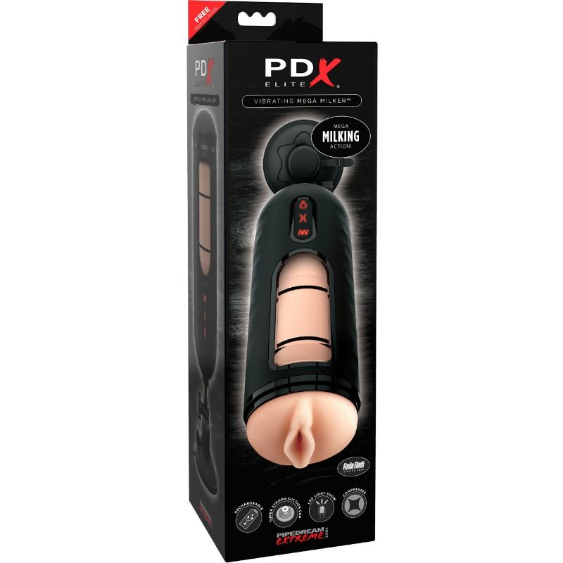 PDX ELITE - VIBRIERENDER MEGAMILKER – Bild 2