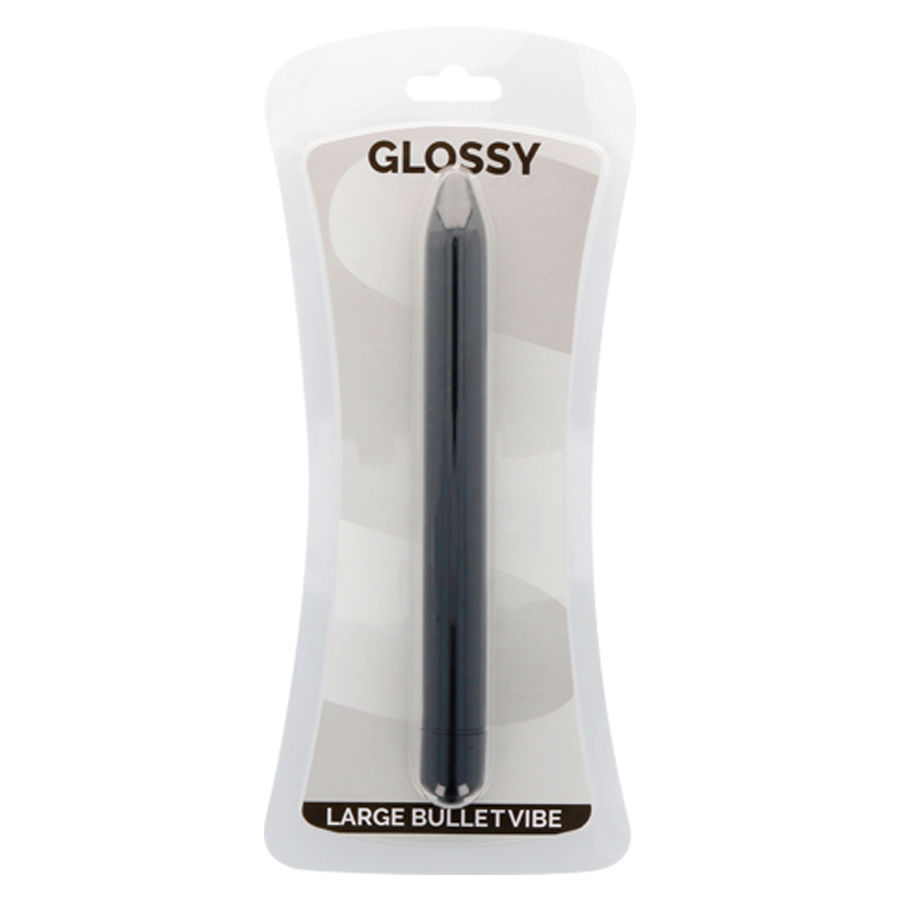 GLOSSY - SCHLANKER VIBRATOR SCHWARZ – Bild 2