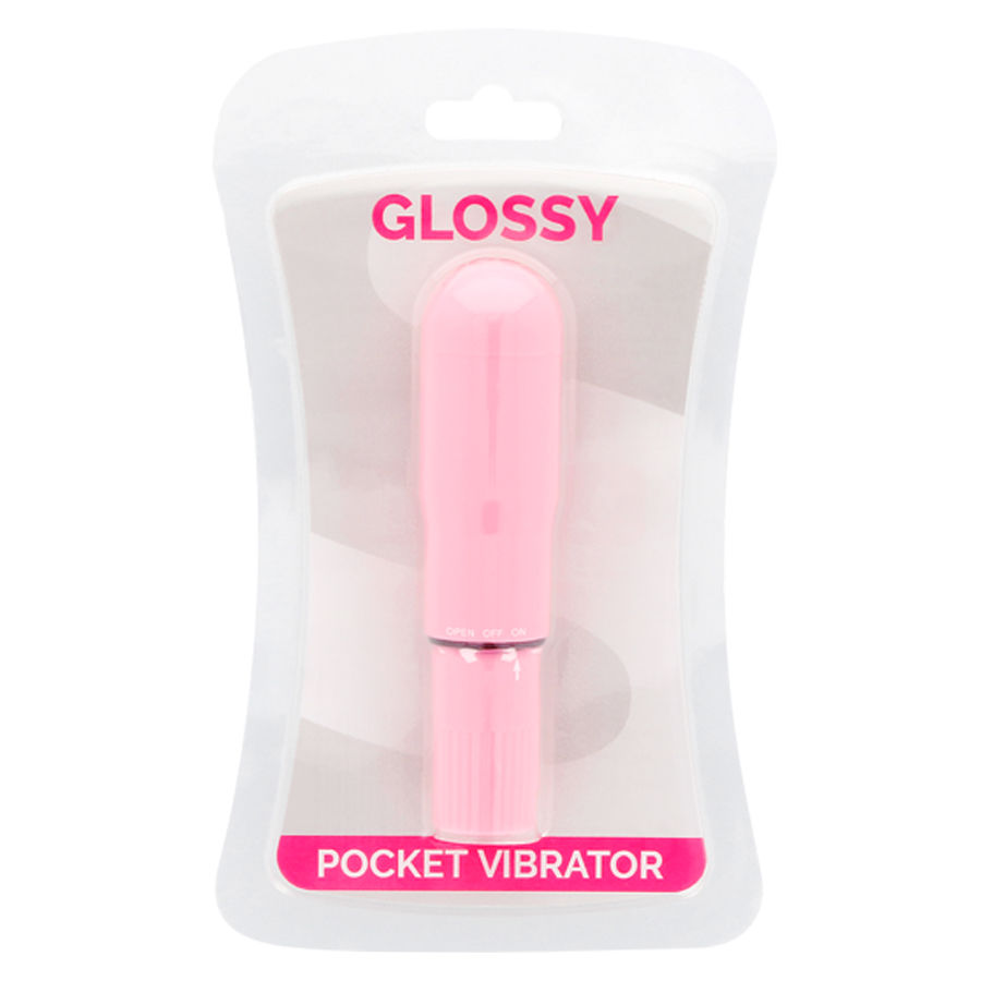 GLOSSY - TASCHENVIBRATOR ROSA – Bild 2