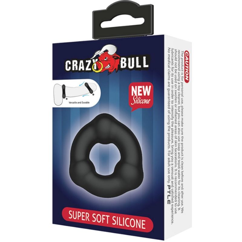 CRAZY BULL - SUPER WEICHER SILIKONRING MIT NOPPEN – Bild 5