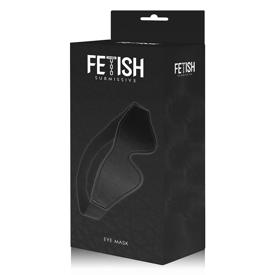 FETISH SUBMISSIVE - VEGANE LEDERMASKE MIT NOPRENE-FUTTER – Bild 3