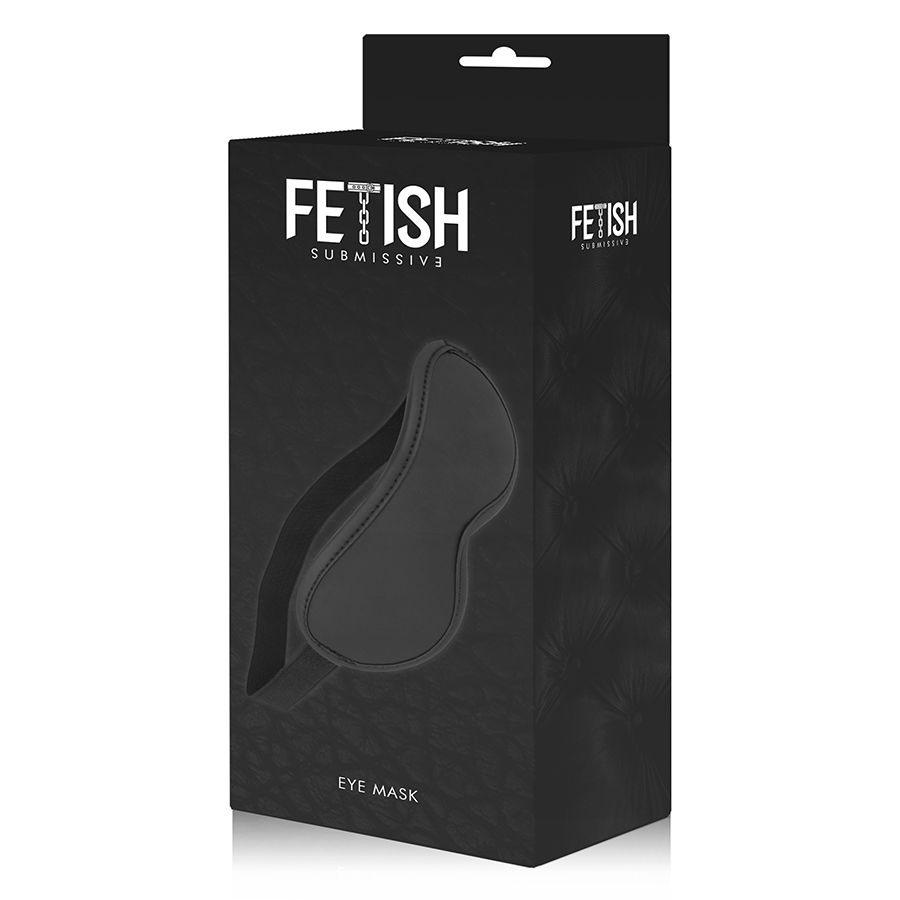 FETISH SUBMISSIVE - VEGANE LEDERMASKE II MIT NOPRENE-FUTTER – Bild 3