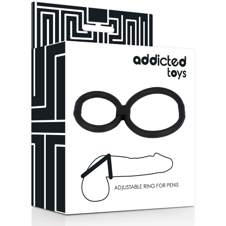 ADDICTED TOYS - VERSTELLBARE RINGE FÜR PENIS – Bild 2