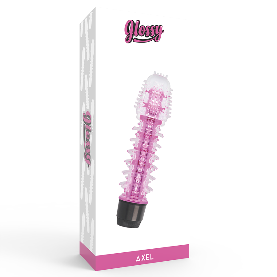 GLOSSY - AXEL VIBRATOR ROSA – Bild 3