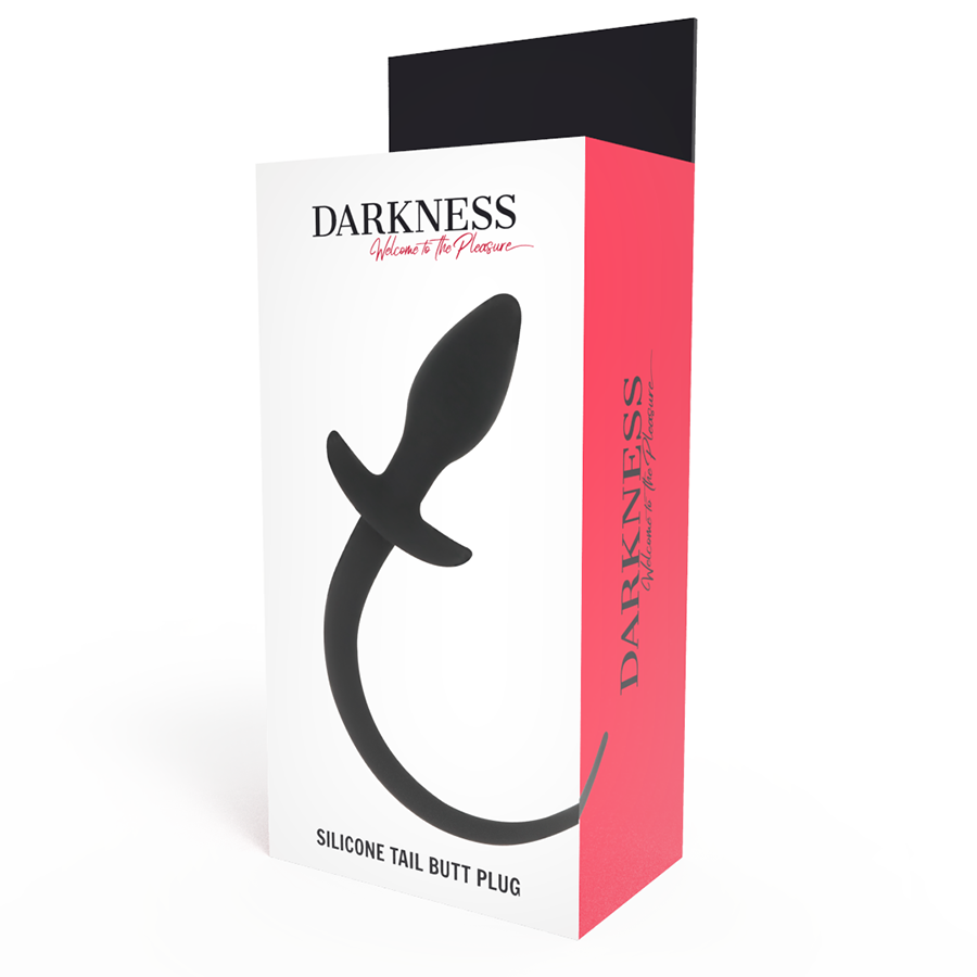 DARKNESS - ANALPLUG 28 CM SCHWARZES SILIKON – Bild 2