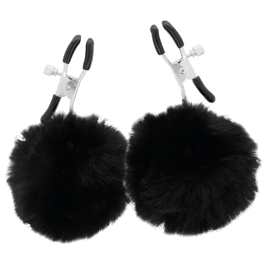 DARKNESS - NIPPELKLAMMERN MIT POM POMS 1 – Bild 2