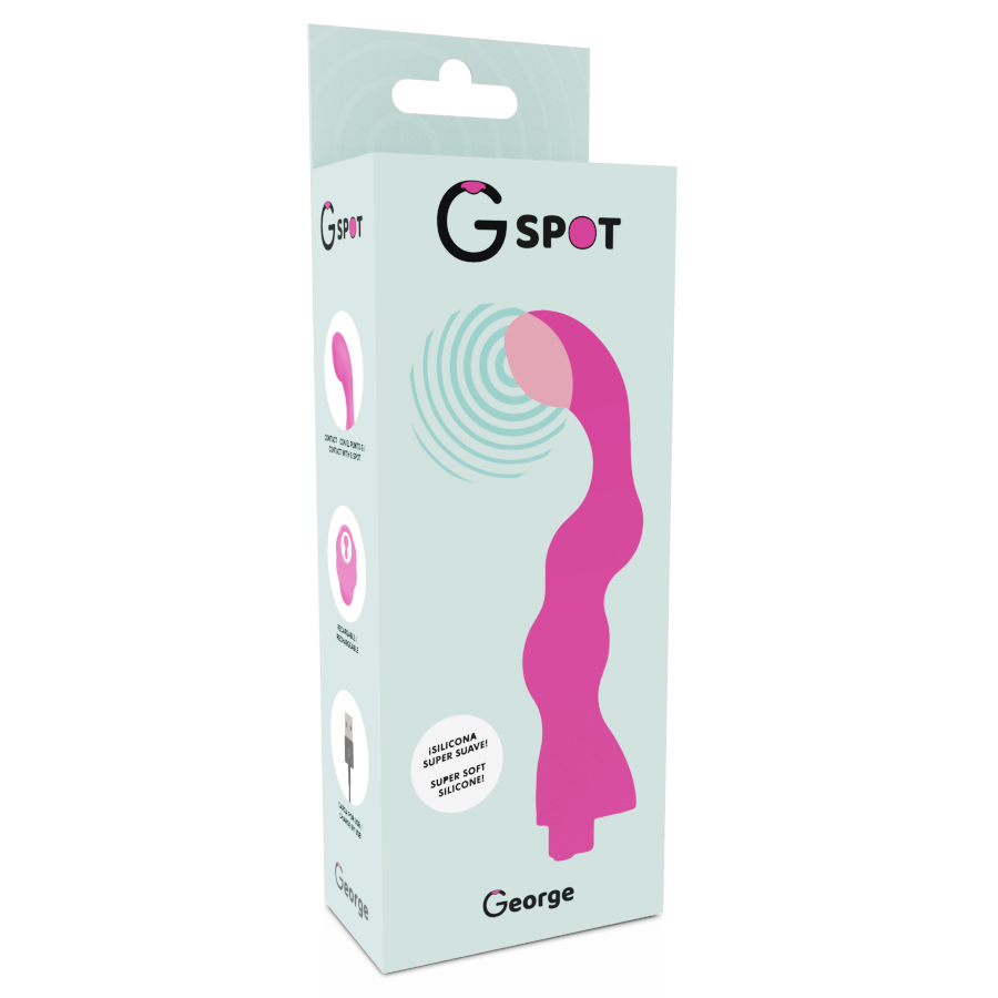 G-SPOT - GEORGE G-SPOT VIBRATOR GUM PINK – Bild 4