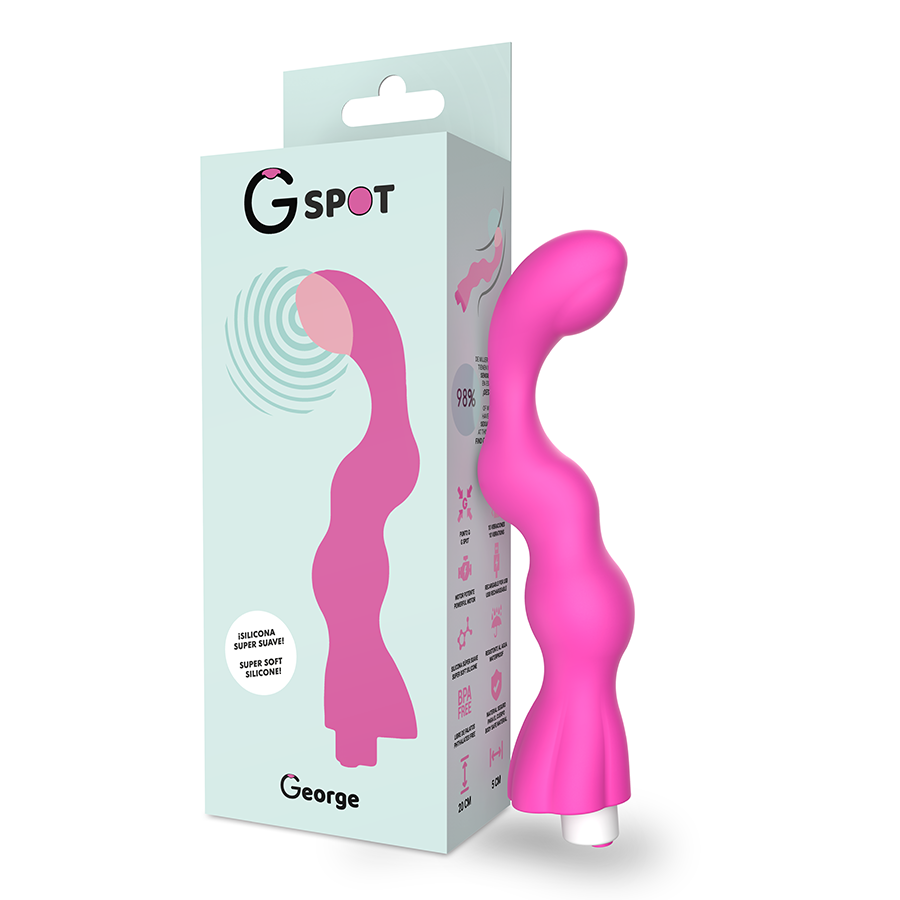 G-SPOT - GEORGE G-SPOT VIBRATOR GUM PINK – Bild 3