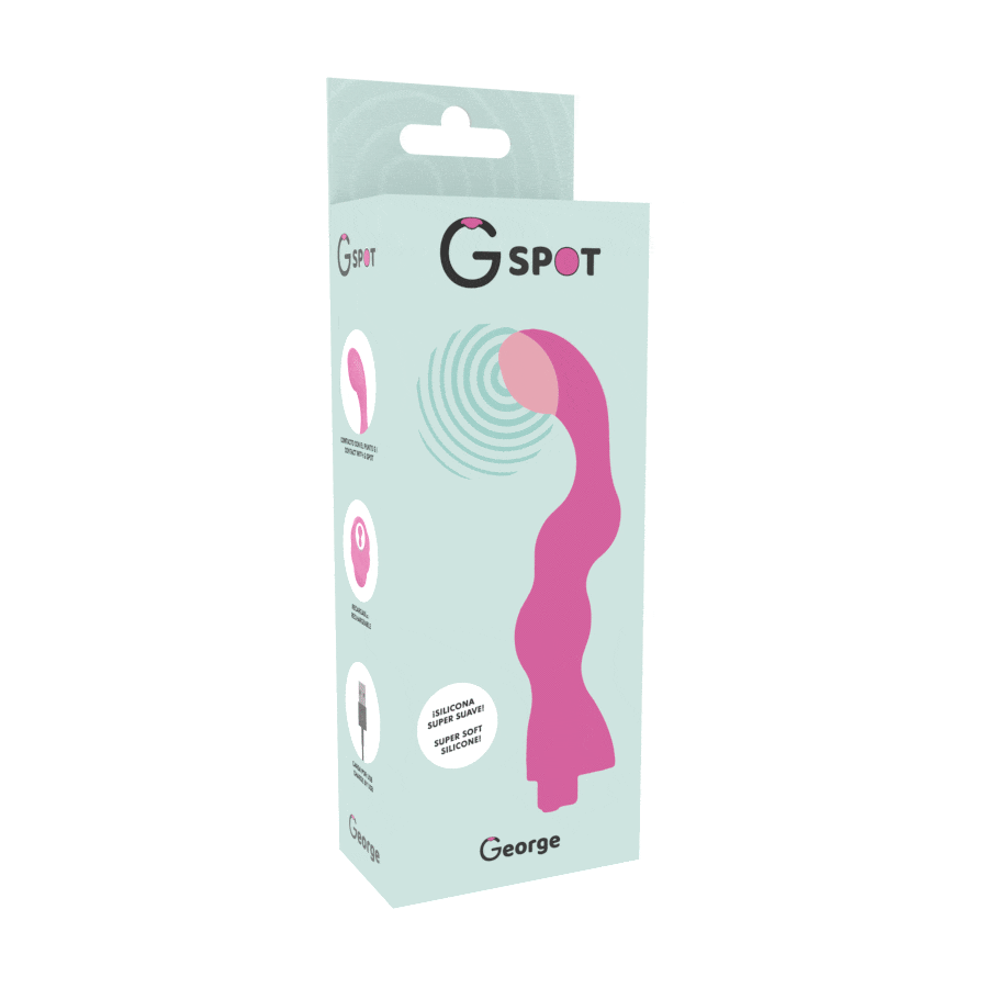 G-SPOT - GEORGE G-SPOT VIBRATOR GUM PINK – Bild 2