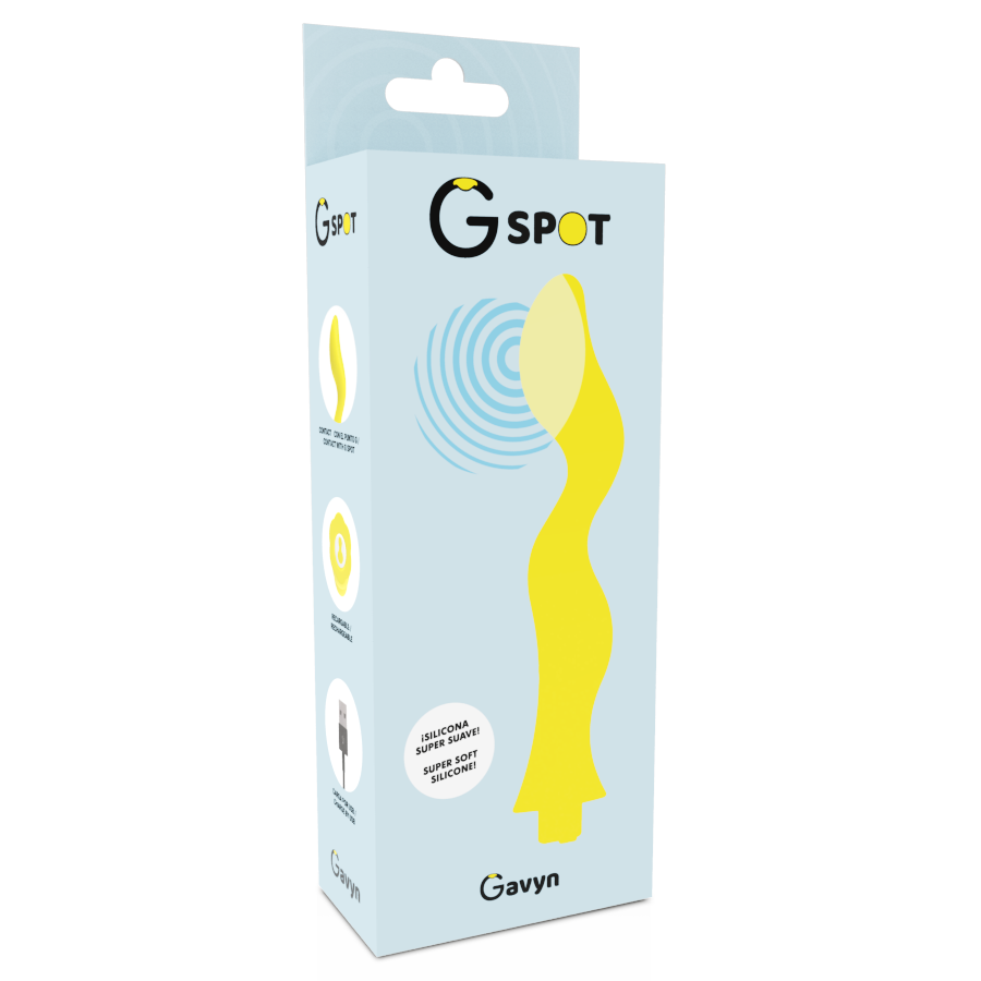 G-SPOT - GAVYN G-SPOT VIBRATOR GELB – Bild 2