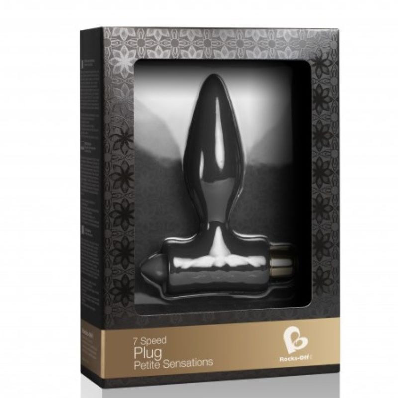 ROCKS-OFF - PETITE SENSATIONS ANALPLUG FÜR ANFNGER - SCHWARZ – Bild 3