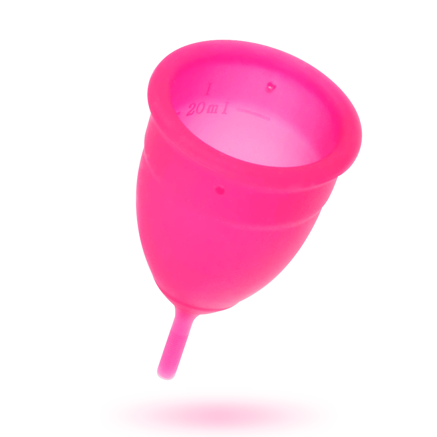 INTIMICHIC - MENSTRUAL CUP MEDIZINISCHES SILIKON - GRÖSSE L – Bild 2