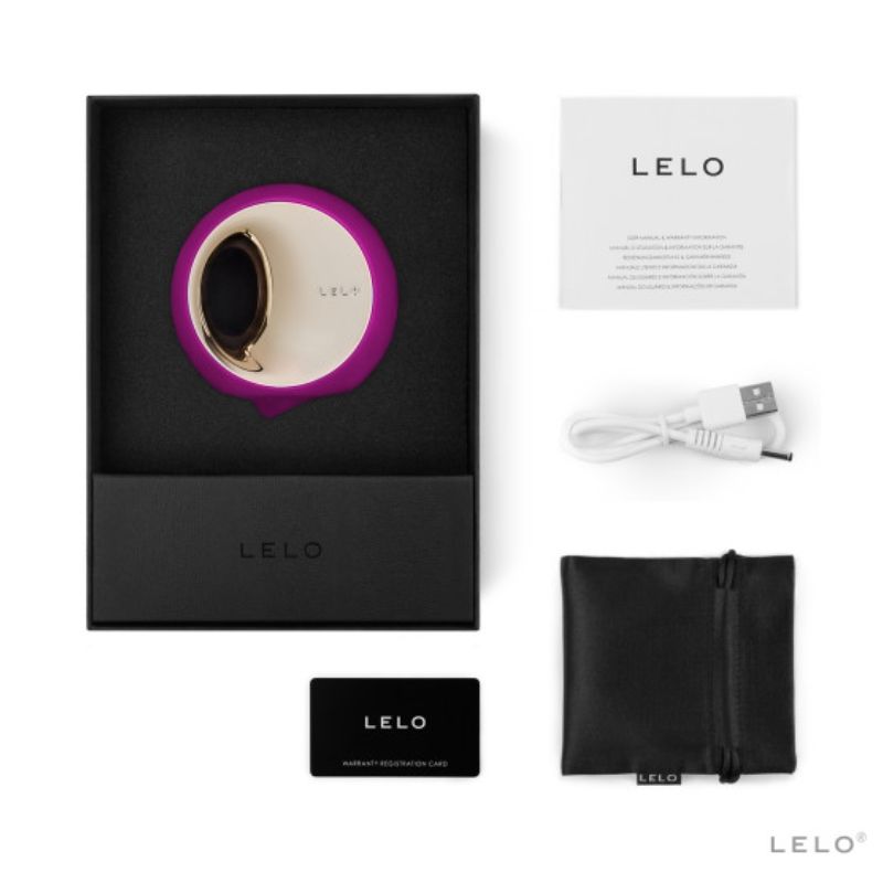 LELO - ORA 3 FLIEDERFARBENER ORALSEX-STIMULATOR – Bild 3