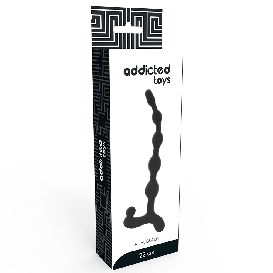 ADDICTED TOYS - ANALKUGELN 22 CM SCHWARZ – Bild 2
