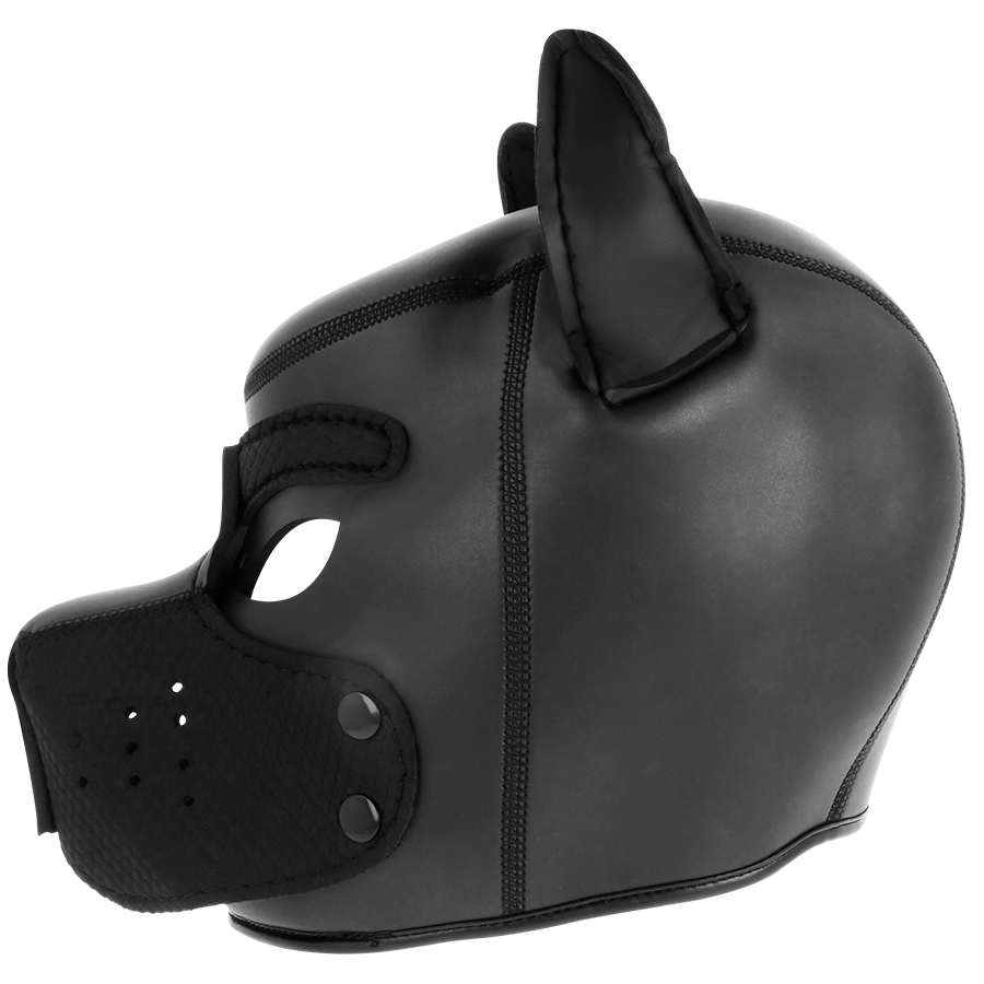 DARKNESS - NEOPREN-HUNDEMASKE MIT ABNEHMBARER MAULE L – Bild 4