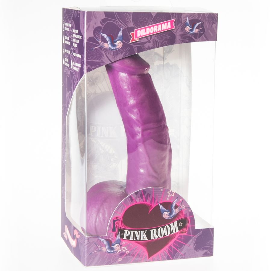 PINK ROOM - CONNOR REALISTISCHER DILDO LILA 16 CM – Bild 2