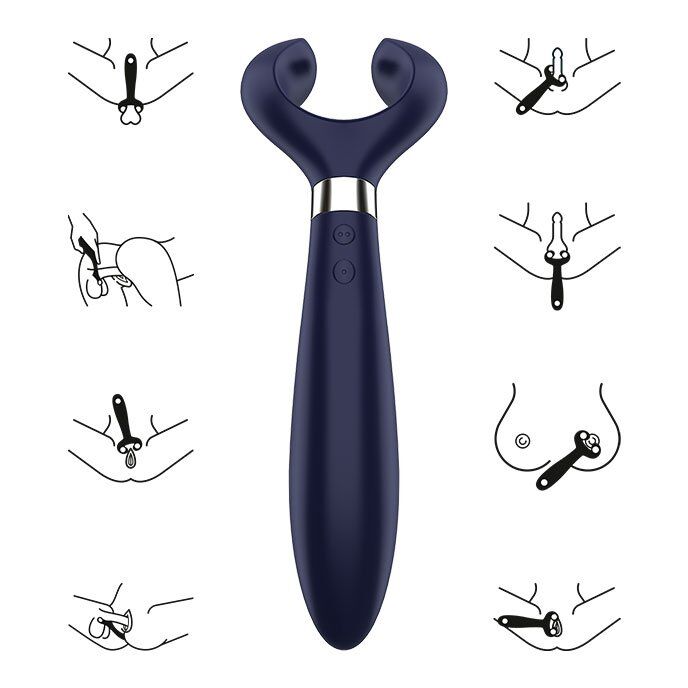 SATISFYER ENDLESS FUN MULTI VIBRATOR 3 BLAU – Bild 4
