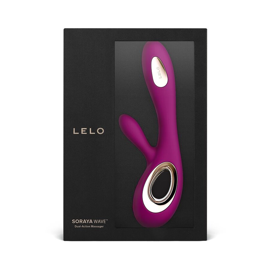 LELO - SORAYA WAVE VIBRATOR RABBIT DEEP ROSE – Bild 4