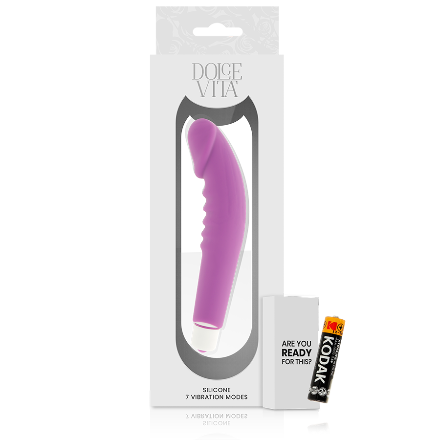 DOLCE VITA - REALISTIC PLEASURE PURPLE SILICONE – Bild 2