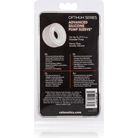 CALEXOTICS - ADV SILIKON-PUMPENHÜLSE TRANSPARENT – Bild 4