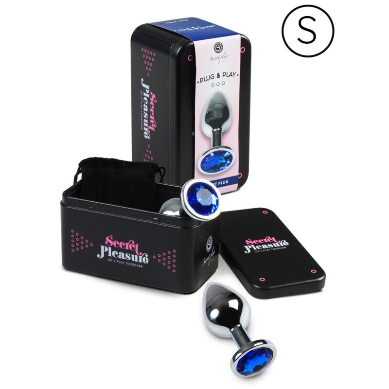 SECRETPLAY - ANALPLUG BLAU S – Bild 2