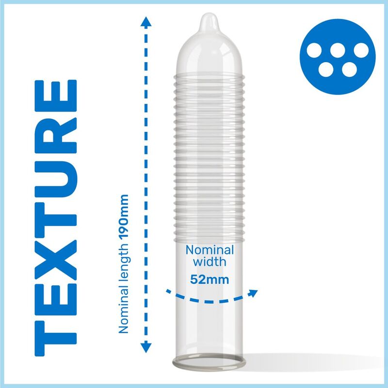 PASANTE - GEPUNKTETE KONDOME MS PLACER 3 EINHEITEN – Bild 3