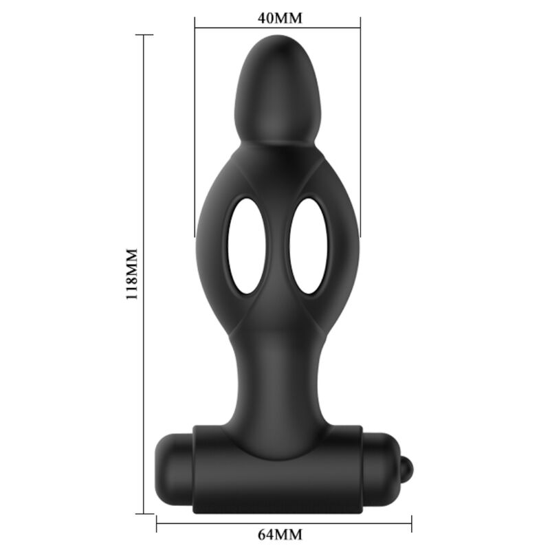 MR PLAY - SILIKON ANALSPLUG MIT VIBRATION – Bild 5
