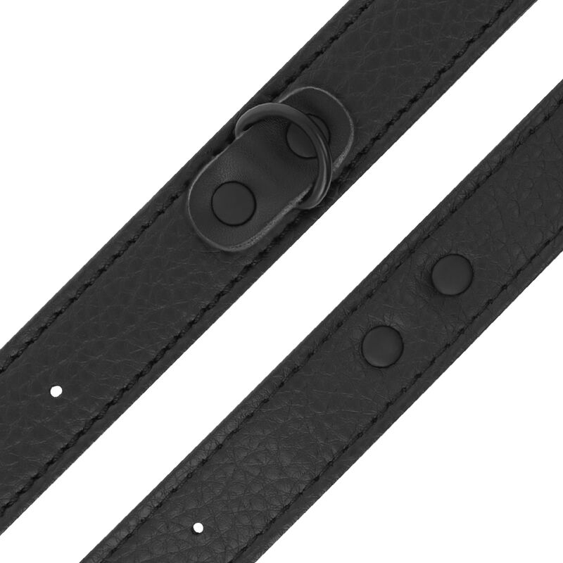 DARKNESS - BREITE, DÜNNE TEXTURIERTE HANDSCHELLEN – Bild 3