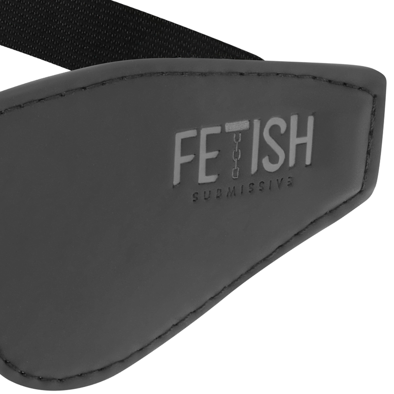 FETISH SUBMISSIVE - VEGANE LEDERMASKE MIT NOPRENE-FUTTER – Bild 2