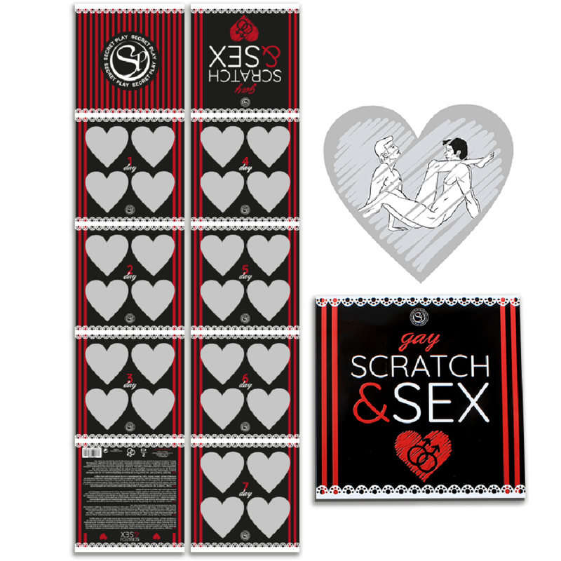 SECRETPLAY - SCRATCH  SEX GAY PAARE SPIEL (ES/EN/FR/PT/DE)