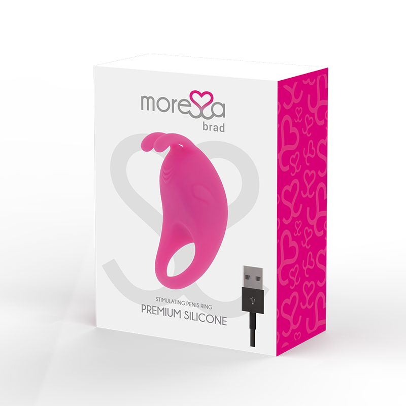 MORESSA - BRAD PREMIUM SILIKON WIEDERAUFLADBAR ROSA – Bild 3
