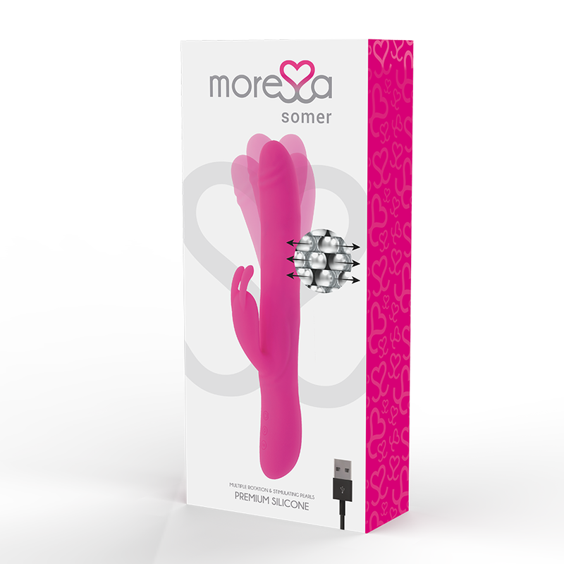 MORESSA - SOMER PREMIUM VIBRATOR MIT MEHRFACHDREHUNG – Bild 3