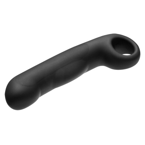 ELECTRASTIM - OVID SILIKON SCHWARZ DILDO – Bild 5