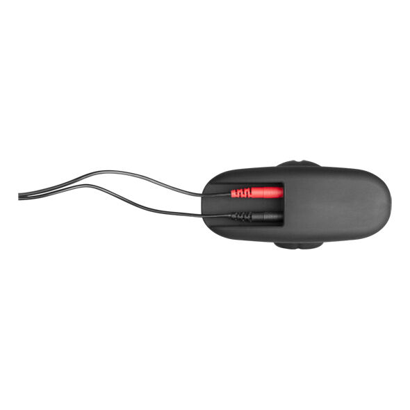 ELECTRASTIM - SILIKON SCHWARZ ROCKER BUTT PLUG MITTEL – Bild 3